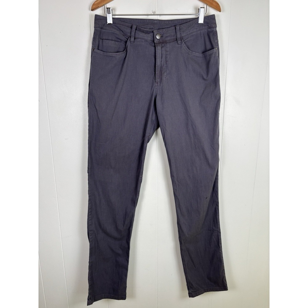 Lululemon Men's Size 31 ABC Warpstreme Classic Fit Dark Gray Pants 5-Pocket